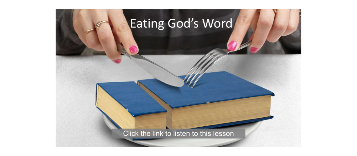 Eating God’s Word – South Franklin church of Christ